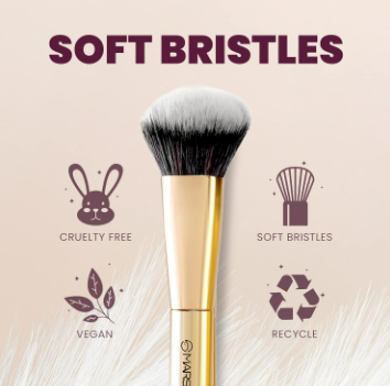 mars artist's arsenal makeup brush set for professional makeup | eyeshadow blending brushes (3pcs) | foundation, blush, powder and foundation brush (1pcs each) mars artist's arsenal makeup brush set for professional makeup | eyeshadow blending brushes (3pcs) | foundation, blush, powder and foundation brush (1pcs each)