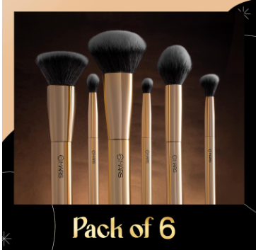 mars artist's arsenal makeup brush set for professional makeup | eyeshadow blending brushes (3pcs) | foundation, blush, powder and foundation brush (1pcs each) mars artist's arsenal makeup brush set for professional makeup | eyeshadow blending brushes (3pcs) | foundation, blush, powder and foundation brush (1pcs each)